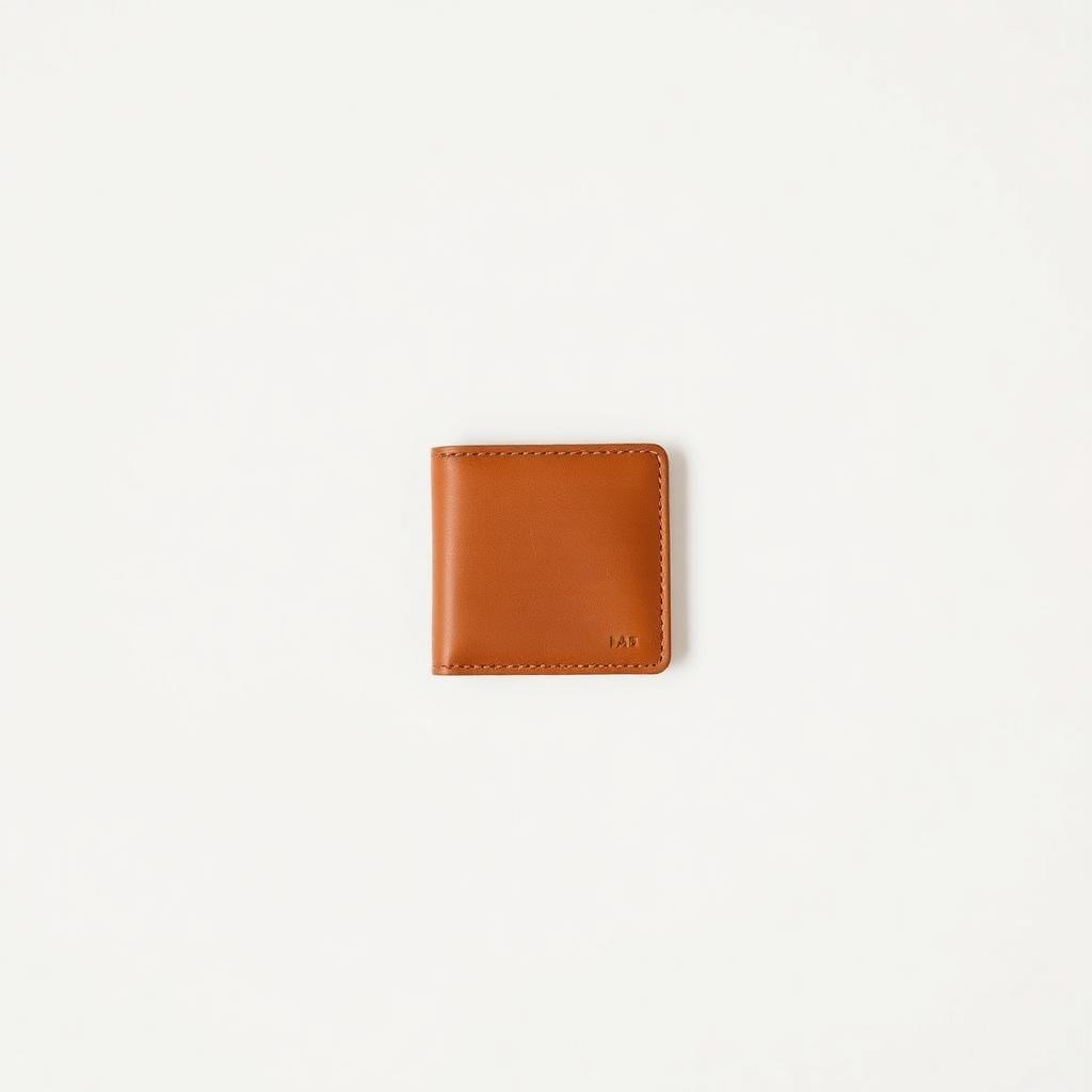 Bifold Wallet — Tan Leather